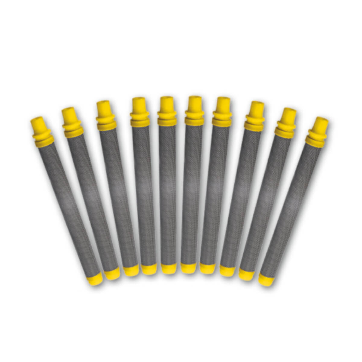 WAGNER Pistolenfilter gelb | fein für niedrigviskose Dispersions- & Latexfarben | 10 Stück
