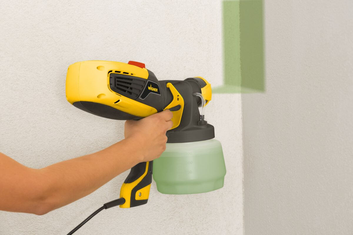 WAGNER Universal Sprayer W590 FLEXiO | Farbsprühgerät | inkl 2 Sprühaufsätzen für Wandfarben, Lacke und Lasuren